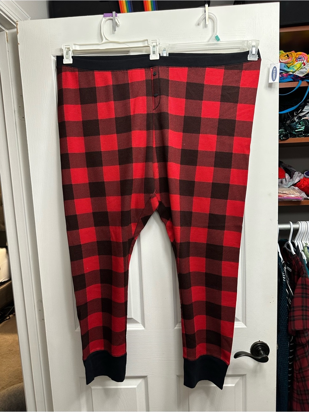 Old Navy Buffalo Plaid Pajama Leggings, size 4x